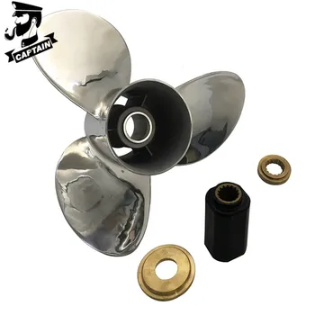 

Captain Propeller 15x21 Fit Suzuki Outboard Engines DF200 DF225 DF300 Stainless Steel 15 Tooth Spline RH 990C0-00830-21P