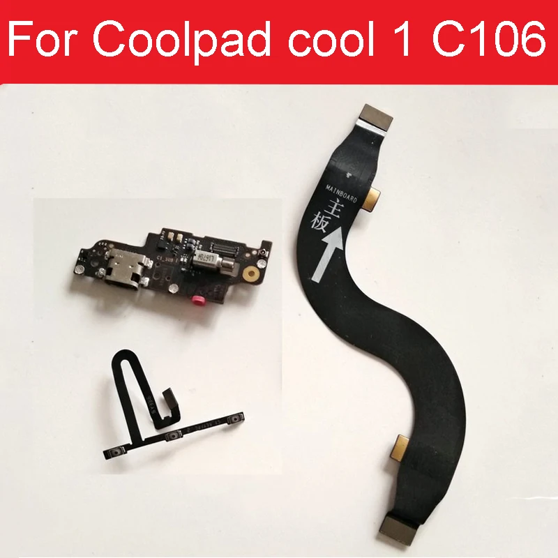 Гибкий кабель для Letv leEco Coolpad Cool 1 Dual C106 7 8 зарядное устройство USB разъем|Шлейфы