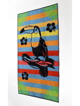 

Egyptian beach towel 100% cotton jungle pattern