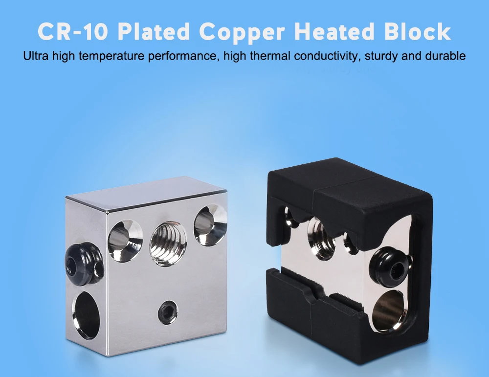加热块，CR10高品质，红铜(镀铜)_01蓝