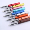 High quality 330 Metal Fountain Pen fashion Transparent color EF 0.38mm Nib ink pens Business Office school supplies new ► Photo 3/6