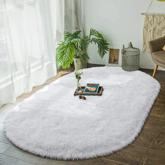 Fluffy Shag camera da letto tappeto rosa caldo Area tappeto s per