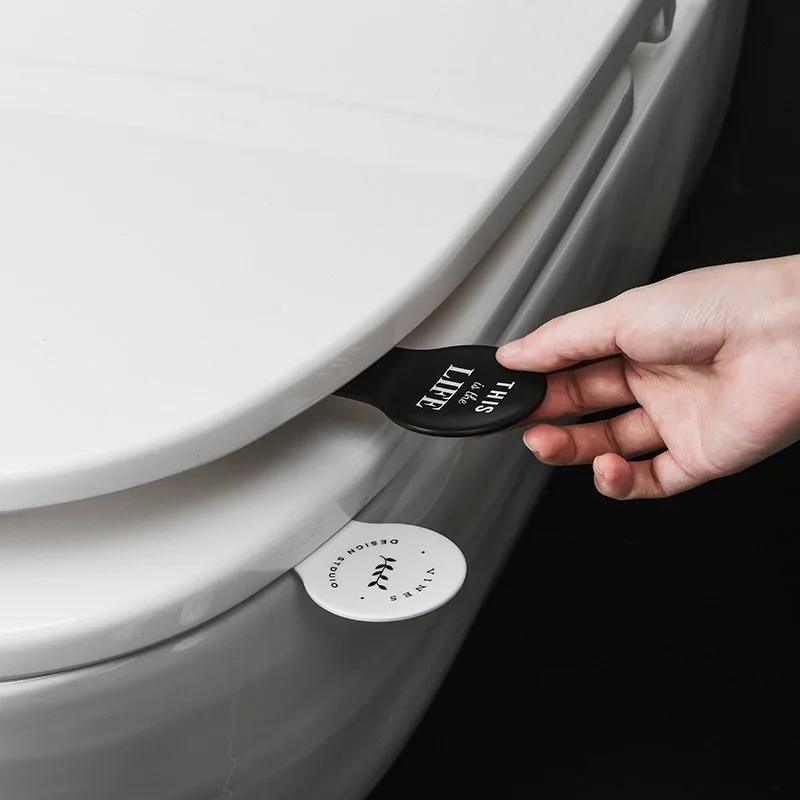 INS Toilet Cover Lifter Uncovering Pedestal Pan Handle of the Chamber Pot Cover Flip Handle Potty Cover Set off Maker
