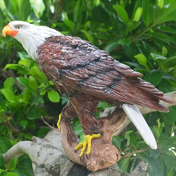 

Creative Resin Eagle Statue Decorative Ornament Stage Props Garden Decoration