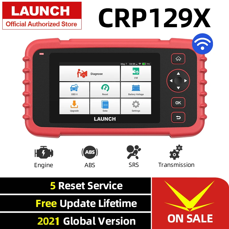 Launch X431 CRP129X диагностика авто сканер автомобильный obd2 диагностический автомобиля