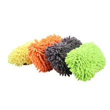 Завод прямых продаж Синель очистки автомобиля пористый материал, Коралловый протрите автомобиль перчатки с губкой средства для очистки автомобиля инструмент