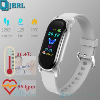 

Bluetooth Smartwatch Children Kids Temperature Smart Wristband Android IOS Girls Boys Smart Band Student Fitness Bracelet Clock