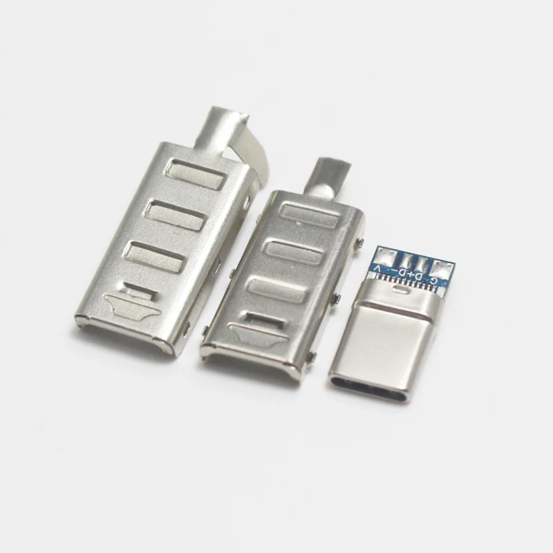 10 pz USB Tipo C Presa Connettori di Saldatura 2/6/16/24 Pin SMD PCB FAI DA TE Riparazione di Ricarica Martinetti Porta USB-C Tipo-C connettore femmina  13