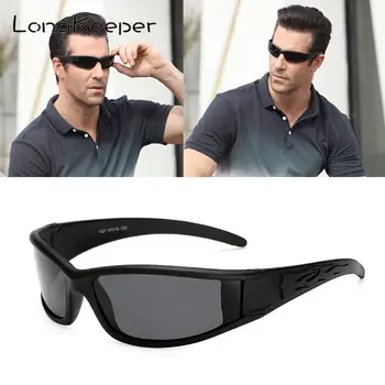 

LongKeeper Polarized Sunglasses Men's Driving Shades Male Sun Glasses For Women Classic Safety Sport Oculos De Sol UV400