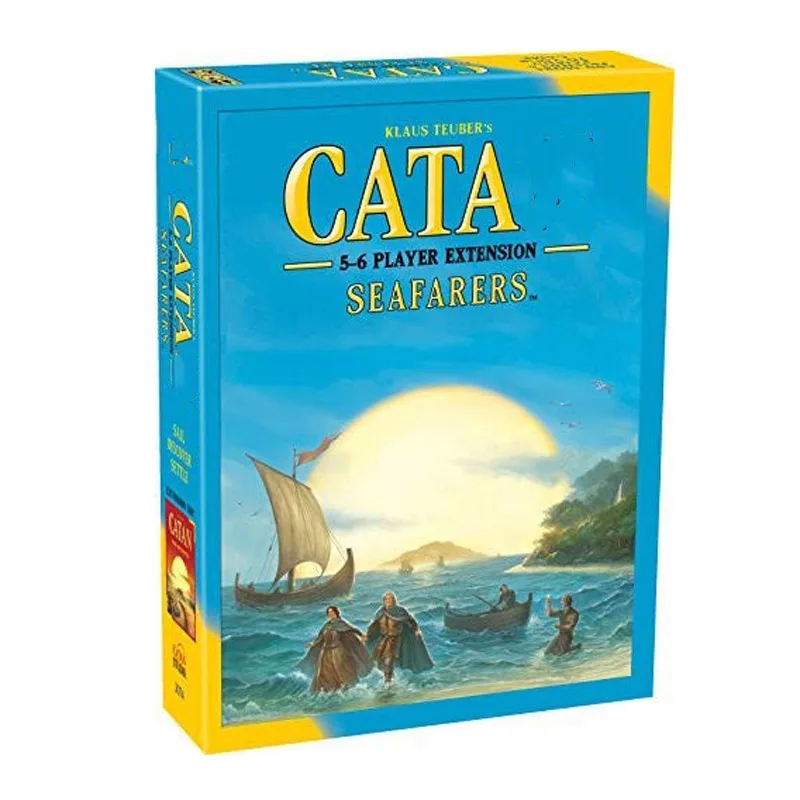 Seafarers 5-6 player The settler of Cataning основная настольная игра 5th edition с моряком 5-6 плеер Расширительная Игра настольная игра игрушка подарок для взрослых - Цвет: Seafarers 5-6 player