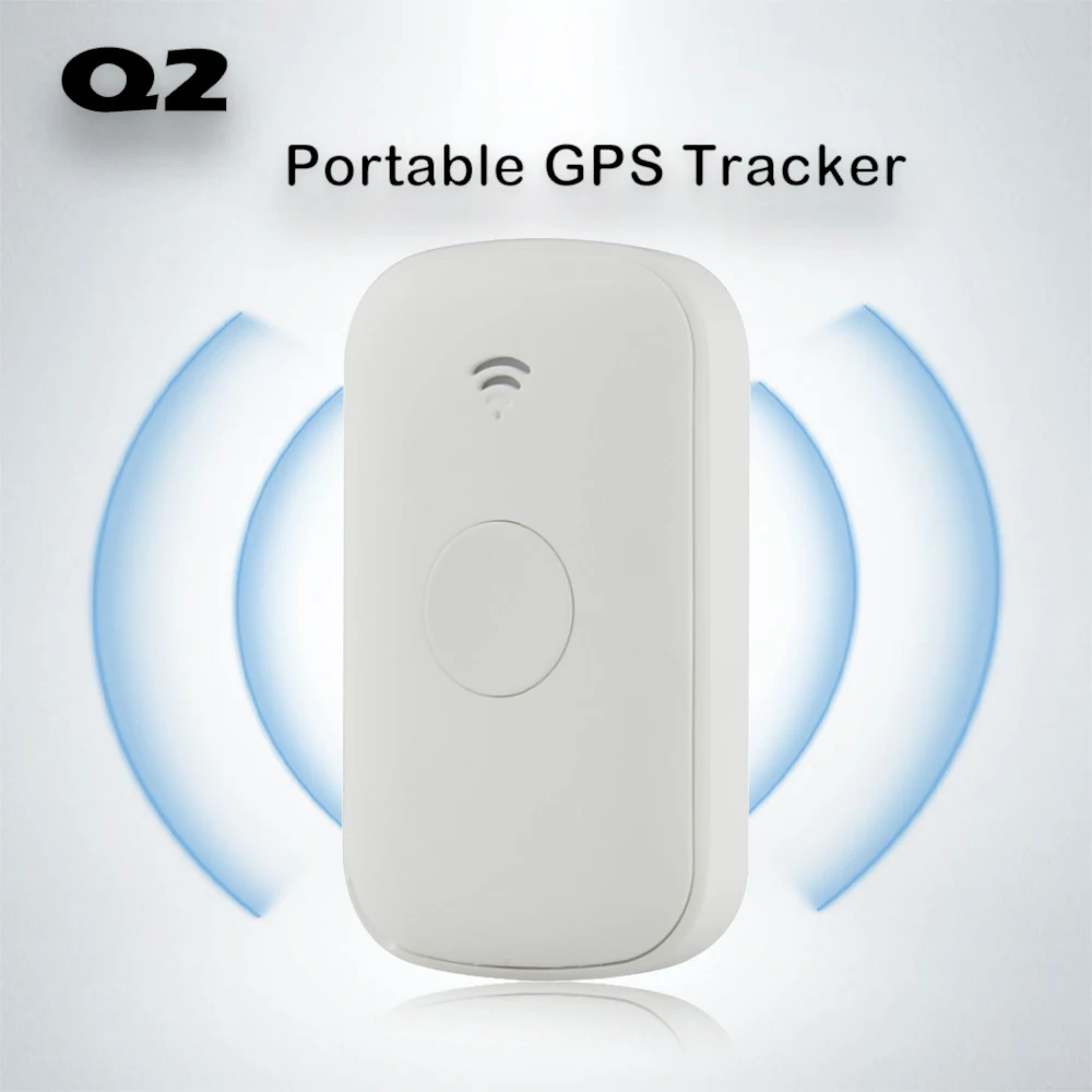 

Mini GPS Tracker Q2 Newest Pretty Tracking GPS+LBS Positioning Fall alarm Voice Monitor Two-way Talk IP65 Waterproof Grade