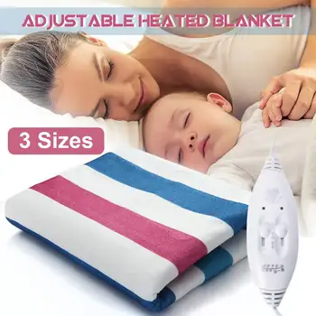 

Automatic Electric Blanket 220V Heating Thermostat Throw Double Body Warmer Bed Heated Mattress Electric Heated Carpets Mat