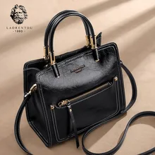 LAORENTOU, Брендовая женская сумка на плечо, большой кошелек, женская сумка, Ретро стиль, кожаные сумки, женский подарок на день, женская сумка-мессенджер