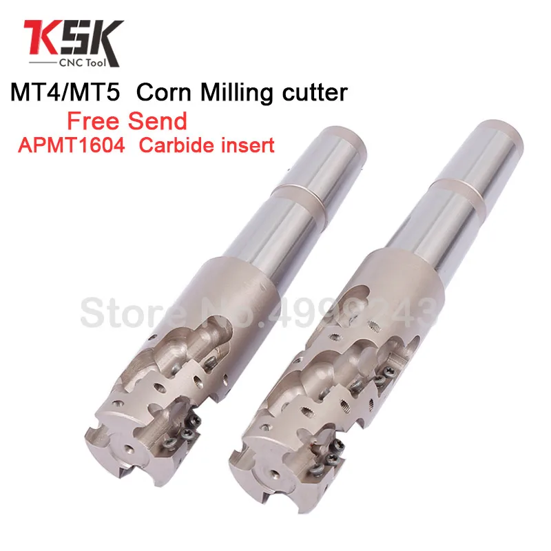 

APMT1604 cabide insert roughing corn milling cutter for large machining MTA MTB MT4 MT5 morse taper holder MT bit face mill