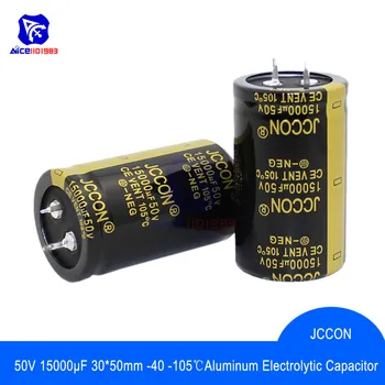 

diymore Aluminum Electrolytic Capacitor 30x50mm 50V 15000uF Capacitance High Frequency Low ESR 50V15000μF 30*50mm Capacitor