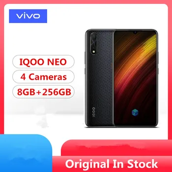 

Original Vivo IQOO NEO 855 Mobile Phone Snapdragon 855 Android 9.0 6.38" Amoled 2340X1080 8GB RAM 256GB ROM Face ID Fingerprint