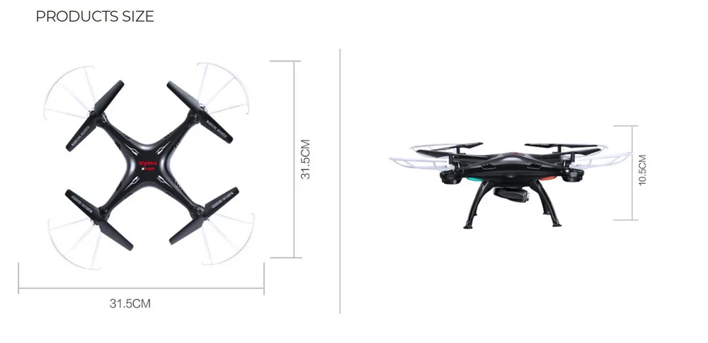 SYMA X5SW дистанционным управлением и съемкой от первого лица Квадрокоптер с камерой Wi-Fi 2,4G 6-осевой пульт дистанционного управления Дрон profissional Дрон игрушки Рождественский подарок