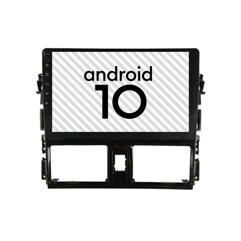 

High performance Smart Car Android 10 Radio for TOYOTA Vios Yaris 2014 2015 2016 GPS Navigation with USB 4G Internet Multimedia