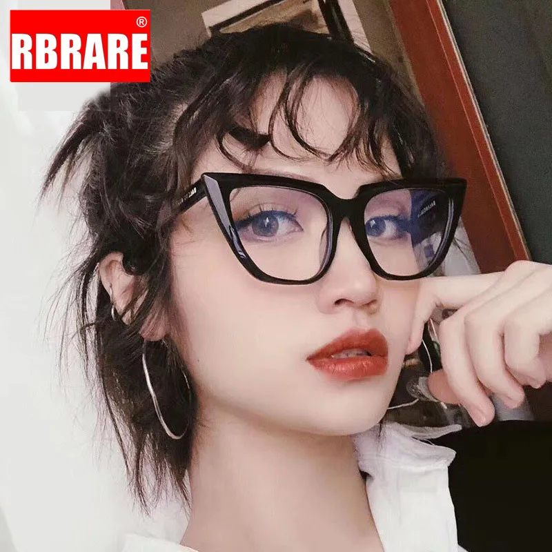 Очки RBRARE в стиле ретро кошачий глаз женские очки с защитой от синего света оправе