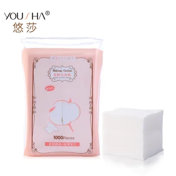 

Cotton Puff 1000 PCs Bag Natural Skin Facial Wipe