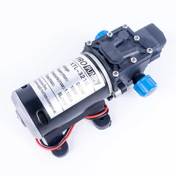 

DC 24V 100W 130PSI 8L/Min Automatic Pressure Switch High Pressure Diaphragm Self Priming Mini Electric Water Pump for Sprinklers