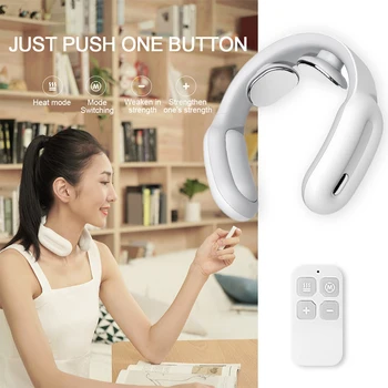 

2020 Smart Electric Neck and Shoulder Massager Pain Relief Health Care Relaxation Cervical Vertebra Physiotherapy
