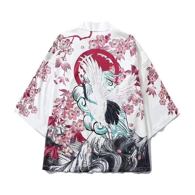 Японские кимоно для мужчин кардиган рубашка блузка юката мужчин haori obi одежда самураев мужской кимоно кардиган