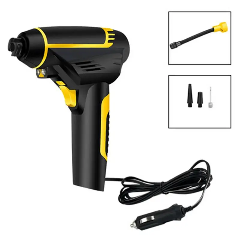 

Digital Wireless Smart Rechargeable Car Air Pump Portable Handheld Car Tyre Inflator Pump Electric Inflating Pump Air Compressor