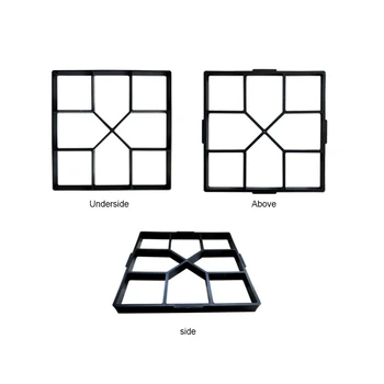 

Load Slicer Cutting Path Maker Mold Home Garden Decoration Reusable Concrete Cement Stone Design Paver Walk Mould Tools