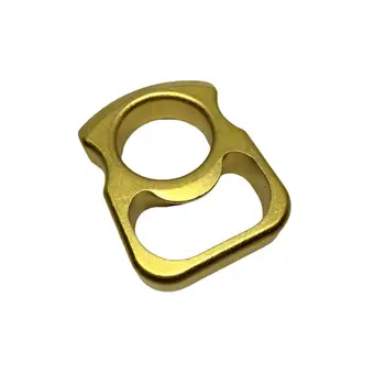 

12mm Multi-function Brass Bottle Openers Creative Key Chain Self-defense Ring
