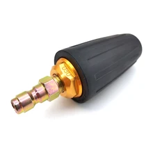 

1/4" High Pressure Washer Rotating Turbo Nozzle Spray Tip 3.0 GPM 3600 PSI