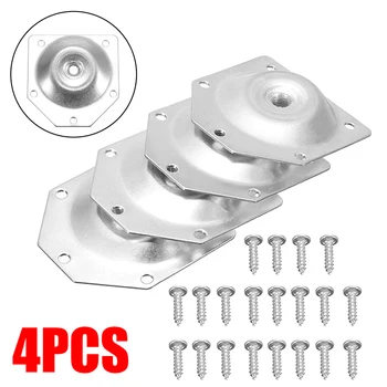 

Mayitr 4Pcs 6 Angled Slope Table Feet Fixing Plate Sofa Legs Mounting Bracket Set With Screws For Household Hardware Tool
