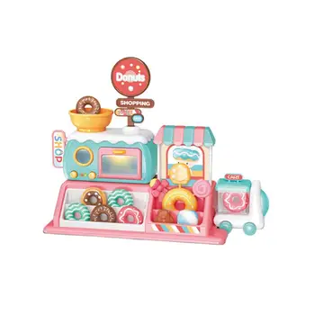 

1PC Simulation Donut Shop Model Electric Dessert Toy for Party Shop Store