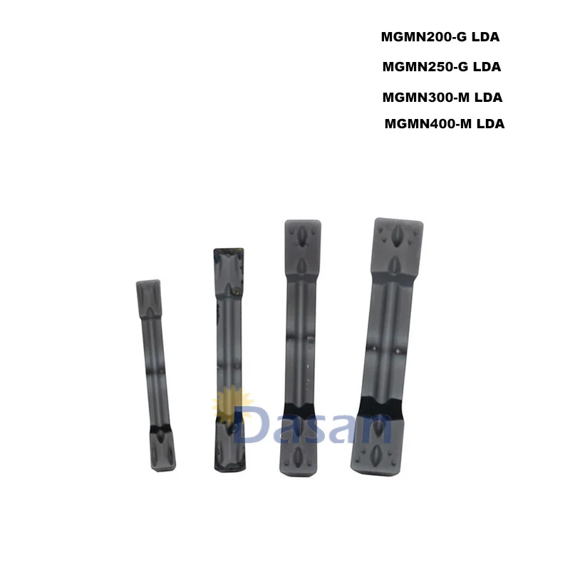 

MGMN MGMN300 M LDA Carbide Grooving Inserts MGMN400 MGMN500 MGMN200 MGMN250 Good Quality Lathe Cutter for MGEHR MGIVR Toolholder