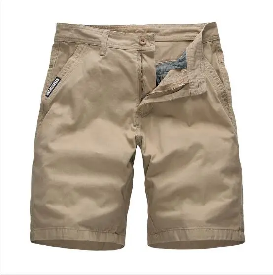 Мужские шорты Лето Горячая Распродажа Однотонные эластичные хлопковые шорты до колена мужская верхняя одежда модные повседневные свободные шорты больших размеров