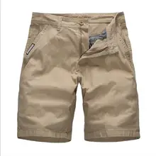 Мужские шорты Лето Горячая Распродажа Однотонные эластичные хлопковые шорты до колена мужская верхняя одежда модные повседневные свободные шорты больших размеров