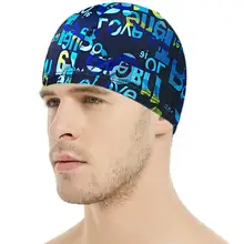

High Elastic Swimming Cap Adults Waterproof Long Hair For Men Size Pool & Women Multicolor Sports Hat Swim Stretchable