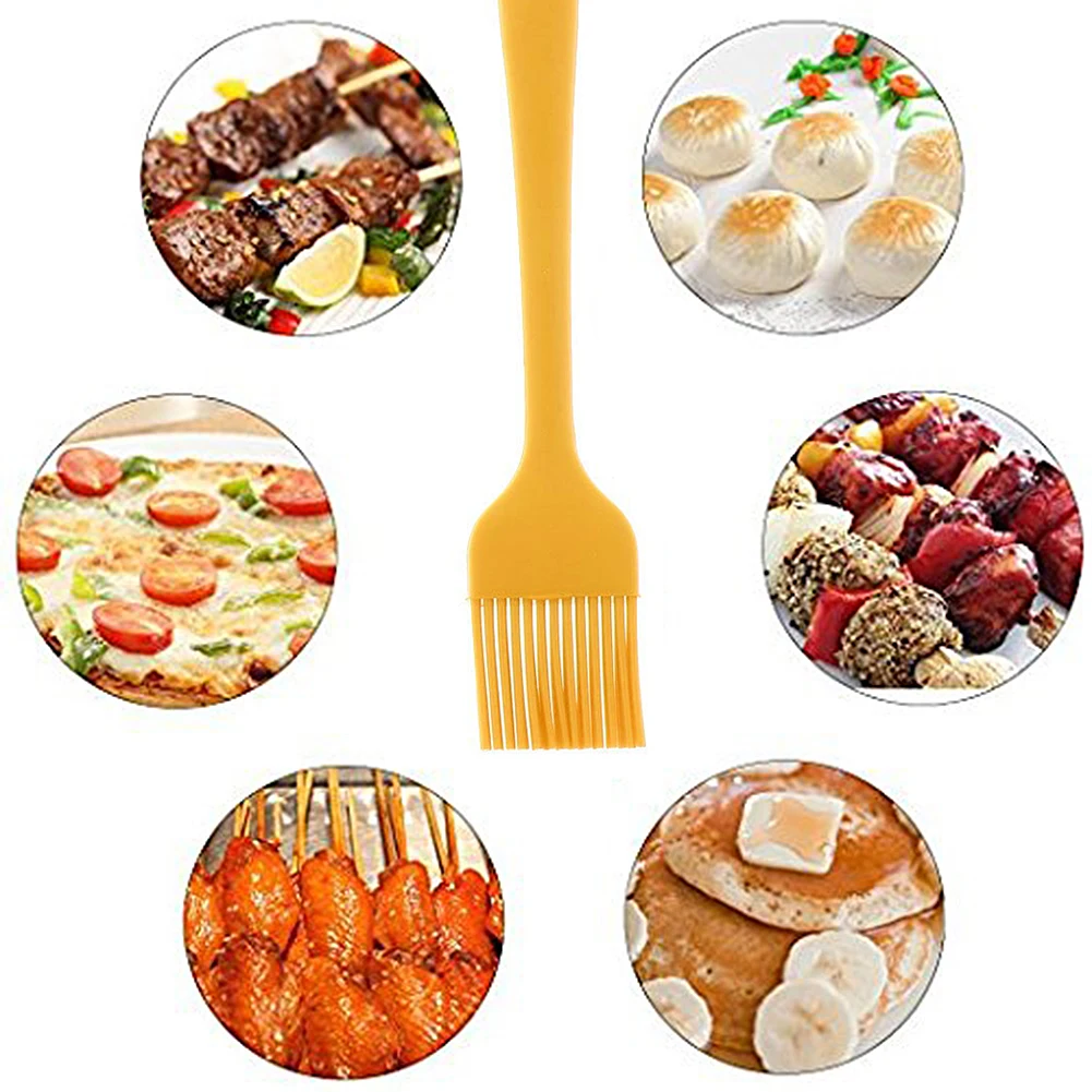 

Heat Resistant Basting Pastry Brushes Perfect for BBQ Grilling Baking Marinating Meat Steaks Spring Rolls