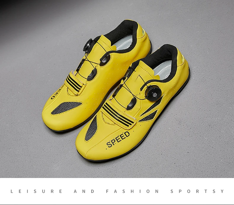 Road Cycling Shoes Sapatilha Ciclismo Bike Men Non-Locking Racing Breathable Ultralight Professional Bicycle Sneakers Women