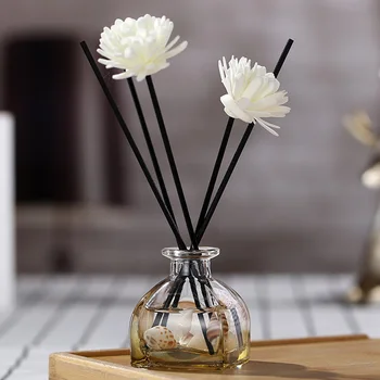 

Home Decor Aromatherapy Bedroom Refill Reed Faux Flower Deodorization Aroma Diffuser Essential Oil Rattan Sticks Gifts Scent