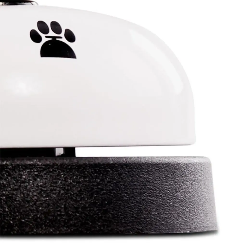 Pet Dog Training Bell Practical Training Bell Non-Skid Rubber Bottom Cute Printed Communication Device for Pet-2
