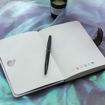

Creative Stationery Gifts for Students Teachers PU Notebook with Magnetic Button Journal Diary Sketchbook Weekly Planner Agenda