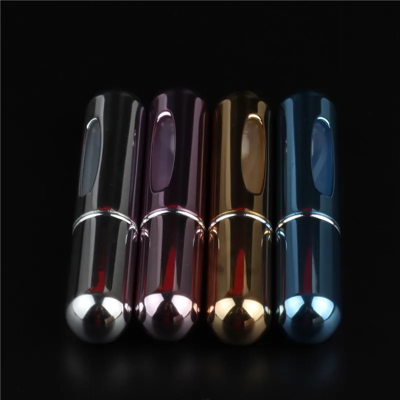 5ml Portable Mini Refillable Perfume Bottle With Spray Scent Pump Empty Cosmetic Containers Spray Atomizer Bottle For Travel
