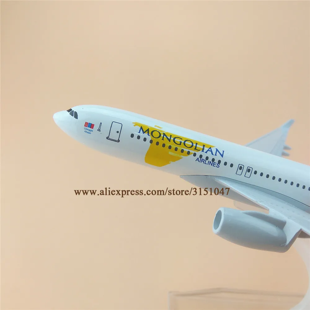 16 см Air Mongolian Boeing 767 B767 Airlines модель самолета из сплава металла литья под давлением
