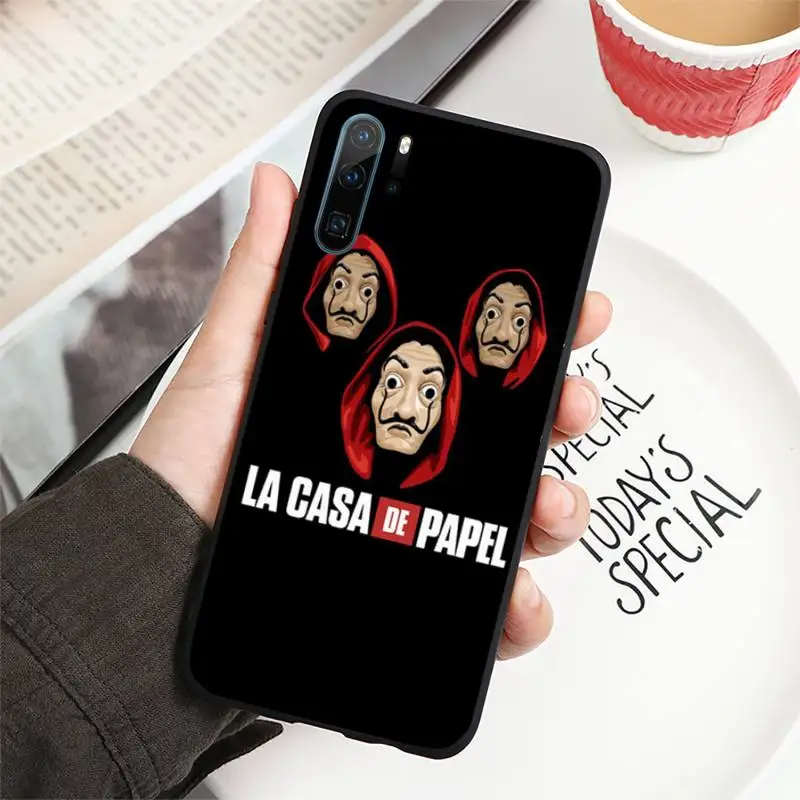 Spain TV Money Heist House Paper Phone Case For Huawei P20 P30 P40 lite Pro P Smart 2019 cute huawei phone cases Cases For Huawei