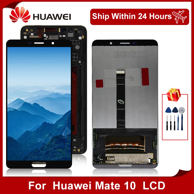 5 9 &quotдля Huawei Mate 10 ЖК дисплей ALP AL00 L09 L29 сенсорный экран дигитайзер для сборки Huawe mate Запасная часть|Экраны
