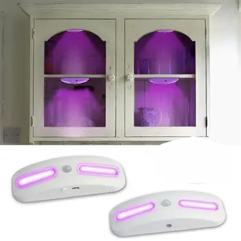 

UV Germicidal Sterilizer Light Smart Pir Motion Sensor Night Light Bedroom Lamp Disinfect Backlight For Bedroom LED