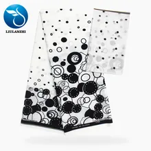 LIULANZHI африканская шифоновая ткань 4+ 2 ярдов Горячая Распродажа нигерийская Модальная ткань шифон ткани для женщин ML9X48-ML9X82