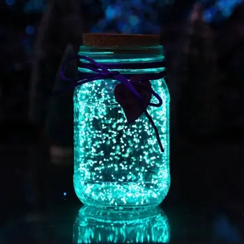 

10g Beautiful Fluorescent Sand Glow in The Dark Sand Home and Garden Fish Tank Aquarium Decorative Stones Rocks