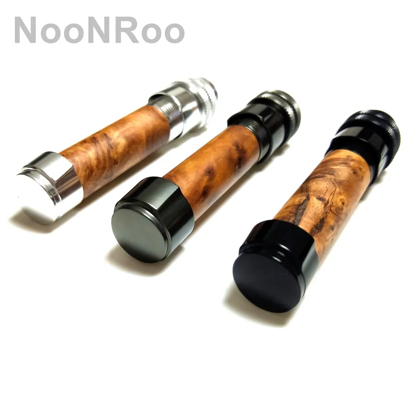 NooNRoo Down Locking Wood Reel Seat Fly Fishing Rod Building DIY Repair  Components For Fishing Rod Craft Work 20G / 1Pcs